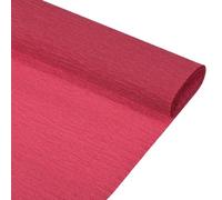 sourcing map Crepe Paper Roll 8.2ft Long 10 Inch Wide for Wedding Ceremony Various Large Festivals Decoration, Dark Red 2pcs