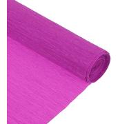 sourcing map Crepe Paper Roll 8.2ft Long 10 Inch Wide for Wedding Ceremony Various Large Festivals Decoration,Rose Red