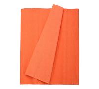sourcing map Crepe Paper Roll 8.2ft Long 13 Inch Wide for Wedding Ceremony Various Large Festivals Decoration, Orange Red