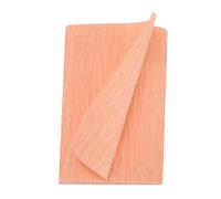 sourcing map Crepe Paper Roll 8.2ft Long 4 Inch Wide for Wedding Ceremony Various Large Festivals Decoration, Peach