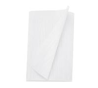 sourcing map Crepe Paper Roll 8.2ft Long 4 Inch Wide for Wedding Ceremony Various Large Festivals Decoration, White
