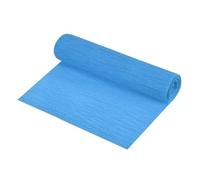 sourcing map Crepe Paper Roll Crepe Paper Decoration 8.3ft Long 5.9 Inch Wide for Wedding Ceremony Various Festivals Decoration, Light Blue
