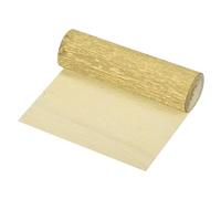sourcing map Crepe Paper Roll Crepe Paper Decoration 8.3ft Long 5.9 Inch Wide for Wedding Ceremony Various Festivals Decoration, Gold