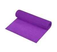 sourcing map Crepe Paper Roll Crepe Paper Decoration 8.3ft Long 5.9 Inch Wide for Wedding Ceremony Various Festivals Decoration, Dark Purple