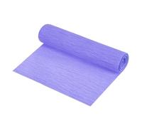 sourcing map Crepe Paper Roll Crepe Paper Decoration 8.3ft Long 5.9 Inch Wide for Wedding Ceremony Various Festivals Decoration, Light Dark Purple
