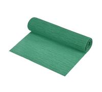 sourcing map Crepe Paper Roll Crepe Paper Decoration 8.3ft Long 5.9 Inch Wide for Wedding Ceremony Various Festivals Decoration, Black Green