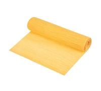 sourcing map Crepe Paper Roll Crepe Paper Decoration 8.3ft Long 5.9 Inch Wide for Wedding Ceremony Various Festivals Decoration, Light Orange Yellow