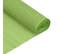 sourcing map Crepe Paper Roll Decoration 7.5ft Long 20 Inch Wide for Party, Wedding, Light Green