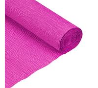 sourcing map Crepe Paper Rolls 7.5ft Long 20 Inch Wide for Various Large Hanging Party Backdrop DIY Decorations, DIY Supplies, Rose Red Pack of 2