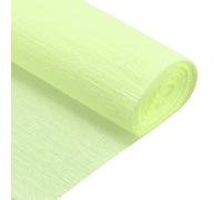sourcing map Crepe Paper Rolls 8 ft Long 20 Inch Wide for Various Large Hanging Party Backdrop DIY Decoration, DIY Supplies, Light Green Pack of 2