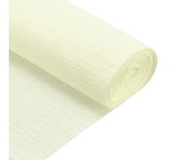 sourcing map Crepe Paper Rolls 8 ft Long 20 Inch Wide for Various Large Hanging Party Backdrop DIY Decoration, DIY Supplies, Light Yellow Pack of 2