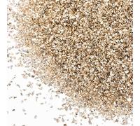 sourcing map Crushed Glass for Resin Art, 150g Small Irregular Metallic Chunky Chips Small Broken Crushed Glass Glitter Pieces for Crafts DIY Vase Filler Jewelry Making Decor, Champagne Gold