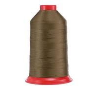 Sourcing Map Dark Brown 630D/3 Bonded Nylon Sewing Thread, 962 Yards, Heavy Duty Nylon Upholstery Thread for Leather, Jeans, Weaving, Craft, Machine, DIY