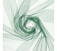 sourcing map Dark Green Sheer Organza Fabric, 3 Yards x 30 Inches Solid Soft Sheer Fabric by the Yard for Wedding Arch Draping Backdrop Decoration Ceiling Decor Bed Curtains DIY Sewing