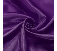 sourcing map Dark Purple Satin Fabric by The Yard, 2 Yards 60" Wide Silky Satin Fabric Solid Satin Cloth Fabric for Bridal Dress Wedding Decorations Crafts Sewing