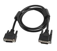sourcing map DB15 15 Pin Male to Male Monitor Adapter Cable Wire Line 1.5M Length