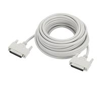 sourcing map DB25 25-Pin Parallel Port Printer Cable, 29.7ft(9.0m) DB25 Male to Male Converter with Nickel-Plated Connectors for Scanners Printers Beige