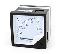 sourcing map DC 0-100V Analog Voltmeter Voltage Meter Measuring Gauge Class1.5