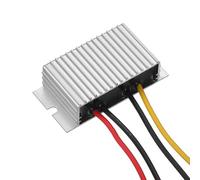 sourcing map DC 12,24V(8V-36V) to DC 5V Power Converter 3A 15W Step Down Converter Adjustable Voltage IP67 Waterproof Transformer Power Supply Module Power Adapter for Car Truck Solar System