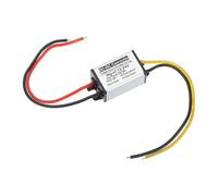 sourcing map DC 12-24V to DC 5V Power Converter 3A 15W Step Down Converter Voltage Reducer IP67 Waterproof Transformer Power Supply Module Power Adapter for Car Truck Solar System
