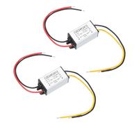 sourcing map DC 24V to DC 12V Power Converter 2A 24W Step Down Converter Voltage Reducer IP67 Waterproof Transformer Power Supply Module Power Adapter for Car Truck Solar System