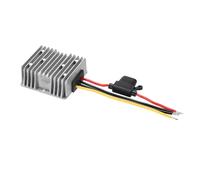 sourcing map DC 24V to DC 12V Power Converter, Output 15A 180W Step Down Converter Voltage Reducer Buck Regulator Battery Adapter Waterproof Module Transformer with Fuse for Car Truck
