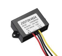 sourcing map DC 36V/48V to DC 24V Power Converter 3A 72W Step Down Converter Adjustable Voltage IP67 Waterproof Transformer Power Supply Module Power Adapter for Car Truck Solar System