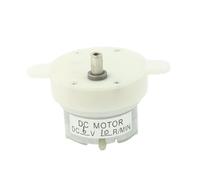 sourcing map DC 6V 10RPM Rotating Speed 2 Pin Terminals Plastic Top Geared Motor