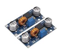 sourcing map DC-DC Buck Converter Voltage Regulator Adjustable Buck Module XL4015E 4-38V to 1.25-36V 4.5A for Power Adjustment Power Transformer 2Pcs