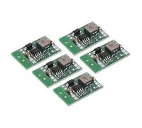 sourcing map DC-DC Buck Converter Voltage Regulator Step Down Fixed Power Module MP1584 4.5-28V to 5V 3A for Power Adjustment Power Transformers 5 Pcs