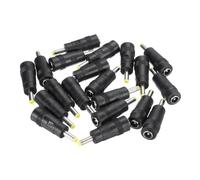 sourcing map DC Power Connector Adapter, 12 Pack 5.5x2.1mm Female Jack to 4.0x1.7mm Male Plug Universal Barrel Connector for Laptop Router