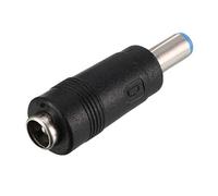 sourcing map DC Power Converter 5.5x2.1mm Male to 5.5x2.5mm Female Adapter Barrel Connector