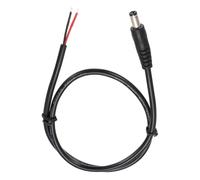 sourcing map DC Power Pigtails Cable, 5.5mm x 2.5mm Male Barrel Plug Connector to Bare Wire Open End 50cm for PC Laptop Toys Cellphone Electronic Devices