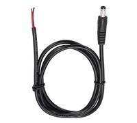 sourcing map DC Power Pigtails Cable, 5.5mm x 2.5mm Male Barrel Plug Connector to Bare Wire Open End 100cm for PC Laptop Toys Cellphone Electronic Devices