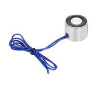 sourcing map DC12V 4KG Lift Holding Electromagnet Sucking Disc Electric Lifting Magnet Solenoid