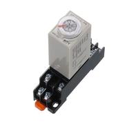 sourcing map DC12V Timer Relay, DPDT Time Relay Timing Delay ON Time 8 Pin 0S-5S Knob Control, H3Y-2