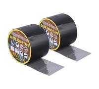 sourcing map Deck Joist Tape 10CM x 15.2M, 2 Rolls Butyl Joist Tape for Decking, Deck Joist Flashing Tape for Wood Joists Beams