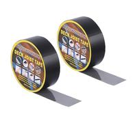 sourcing map Deck Joist Tape 5CM x 15.2M, 2 Rolls Butyl Joist Tape for Decking, Deck Joist Flashing Tape for Wood Joists Beams