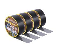 sourcing map Deck Joist Tape 5CM x 15.2M, 4 Rolls Butyl Joist Tape for Decking, Deck Joist Flashing Tape for Wood Joists Beams