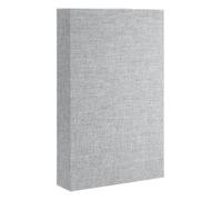 sourcing map Decorative Books, 10.6 x 6.7 Linen Fake Books for Decoration Faux Decor Book for Modern Aesthetic Home Office Coffee Table Shelf Desktop Display, Light Grey