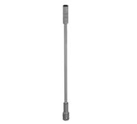sourcing map Deep Thin Wall 6 Point Impact Socket 1/2" Drive 12mm Socket 16.5" Extra Long Metric CR-V Steel Spindle Axle Hex Sockets for Machine Shaft Nuts Bolts Repair, Black