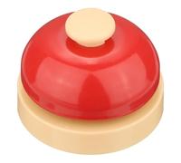 sourcing map Desk Call Bells, 2.52" Front Desk Service Bell for Office, Hotel, Classroom, Dinner, Restaurant, Party, Pet Training, Red