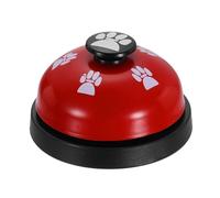 sourcing map Desk Call Bells, 2.8" Front Desk Service Bell, Counter Ringing Bell for Office, Hotel, Classroom, Dinner, Restaurant, Pet Training, Red