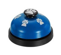 sourcing map Desk Call Bells, 2.8" Front Desk Service Bell, Counter Ringing Bell for Office, Hotel, Classroom, Dinner, Restaurant, Pet Training, Blue