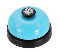 sourcing map Desk Call Bells, 2.8" Front Desk Service Bell, Counter Ringing Bell for Office, Hotel, Classroom, Dinner, Restaurant, Pet Training, Light Blue