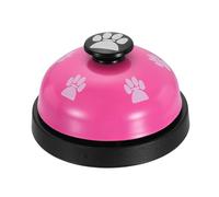 sourcing map Desk Call Bells, 2.8" Front Desk Service Bell, Counter Ringing Bell for Office, Hotel, Classroom, Dinner, Restaurant, Pet Training, Rose Red