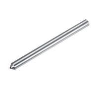 sourcing map Diamond Dresser Single Tapered Point Grinding Wheel Round Pen Dressing Tool 15/32" x 6", Silver Tone