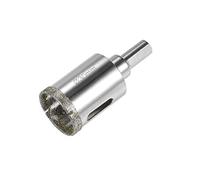 sourcing map Diamond Drill Bit 30mm Glass Hole Saw Core Drill Bit with Spotting Drill Bit for Ceramics Porcelain Tile Bottles Pots Brick