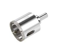 sourcing map Diamond Drill Bit 40mm Glass Hole Saw Core Drill Bit with Spotting Drill Bit for Ceramics Porcelain Tile Bottles Pots Brick