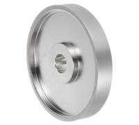 sourcing map Diamond Lapidary Wheel 6 Inch x 1 Inch Arbor Hole Grit: 1800 Grinding Wheels for Stone, Marble, Glass, Ceramics, Crystal, Carbide, Steel